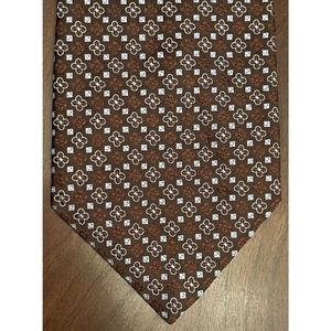 Marco Cellini Sarto Brown 100% Silk Men’s Neck Tie Made In Italy